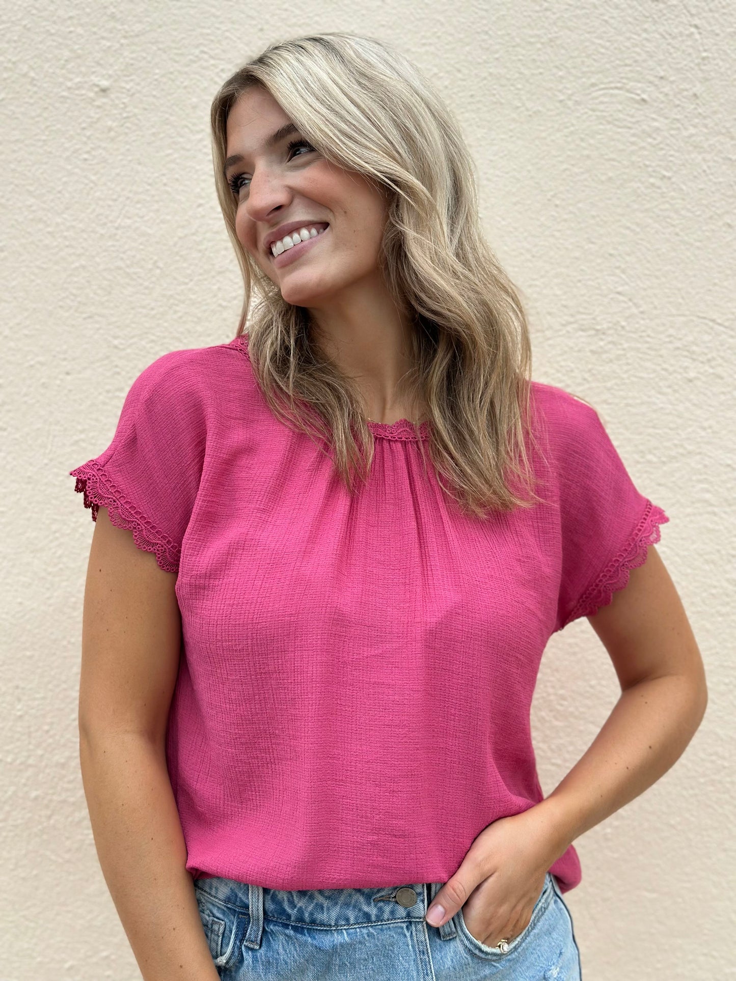 the lacey top