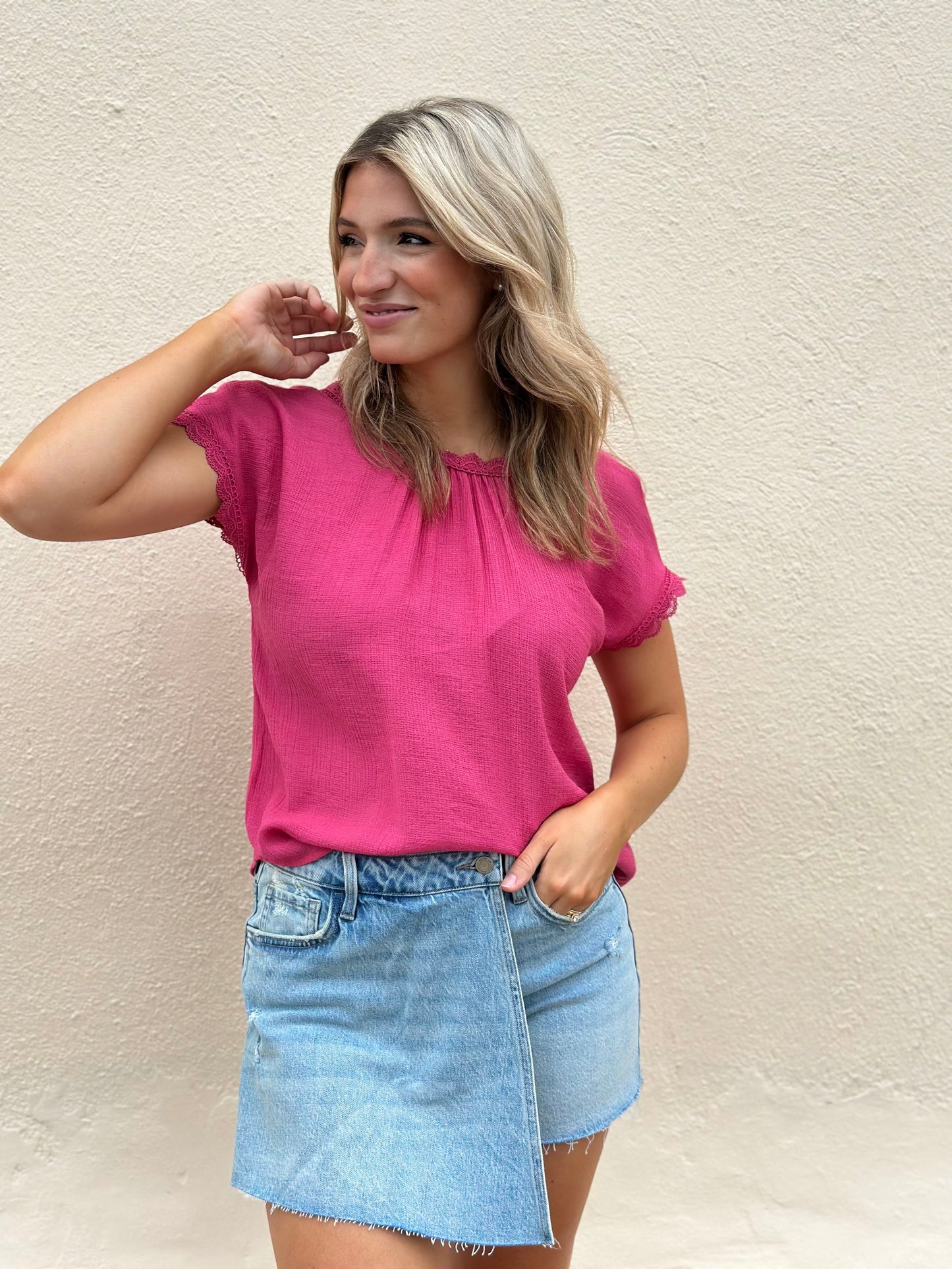 the lacey top