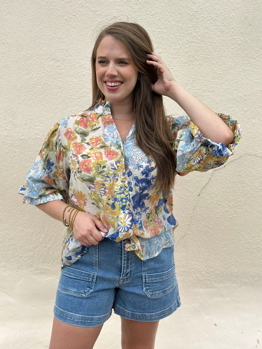 the bestie denim shorts