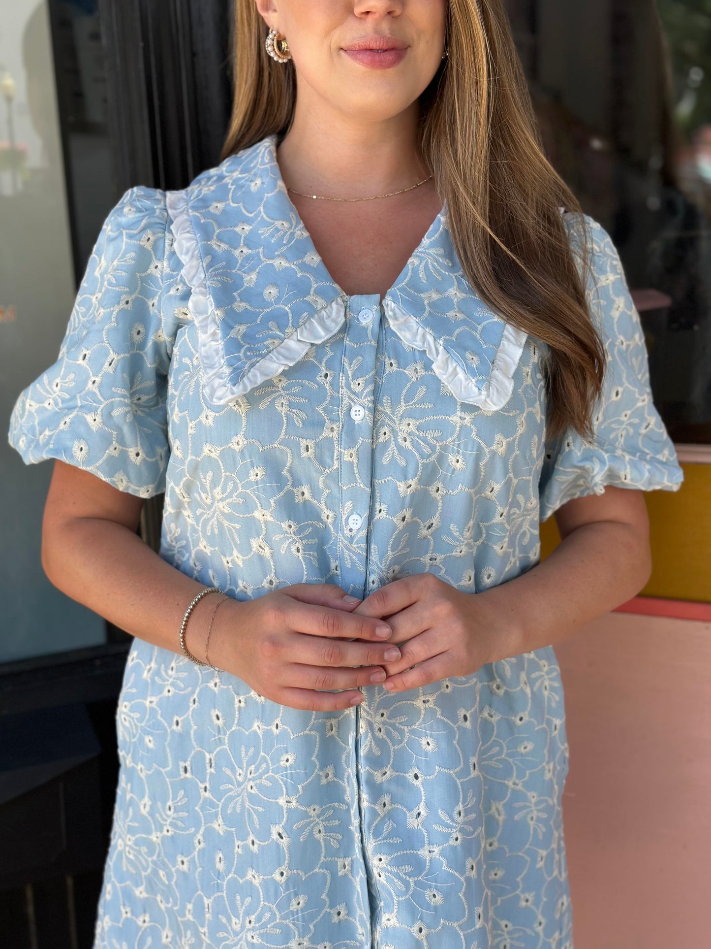 the something blue dress