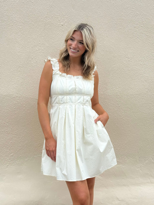the classic in cream dress