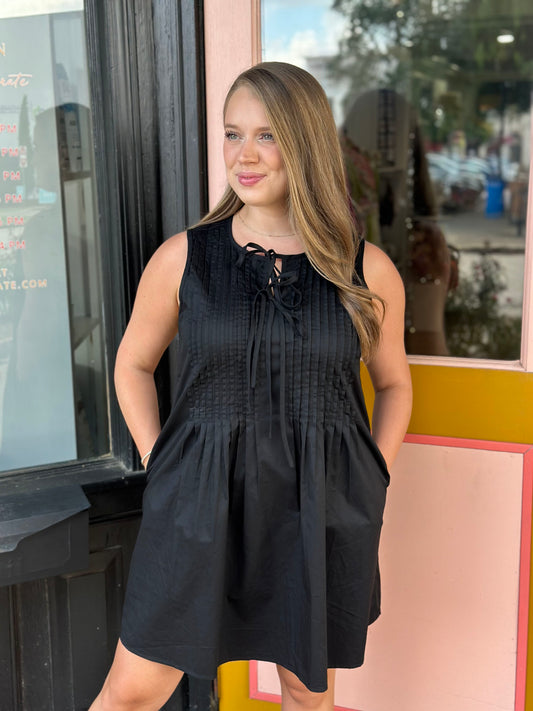 very pleat to meet you dress