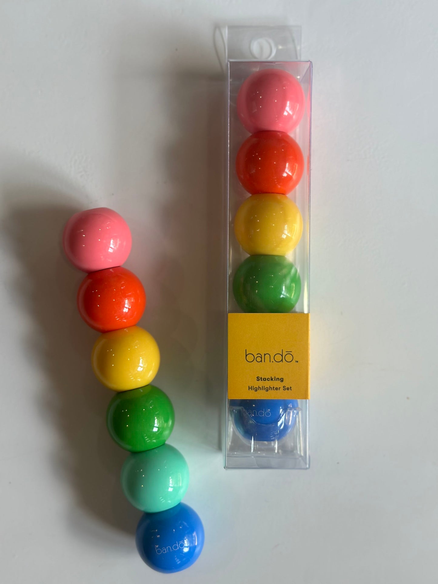 stacking highlighters, shapes