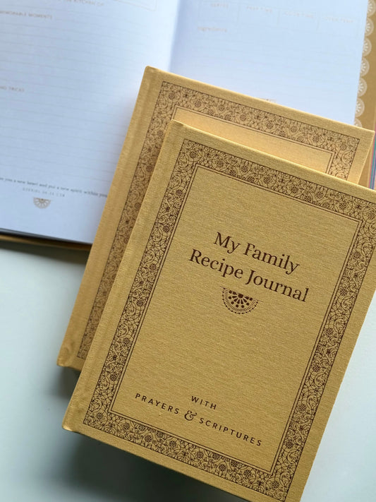 my family recipe journal