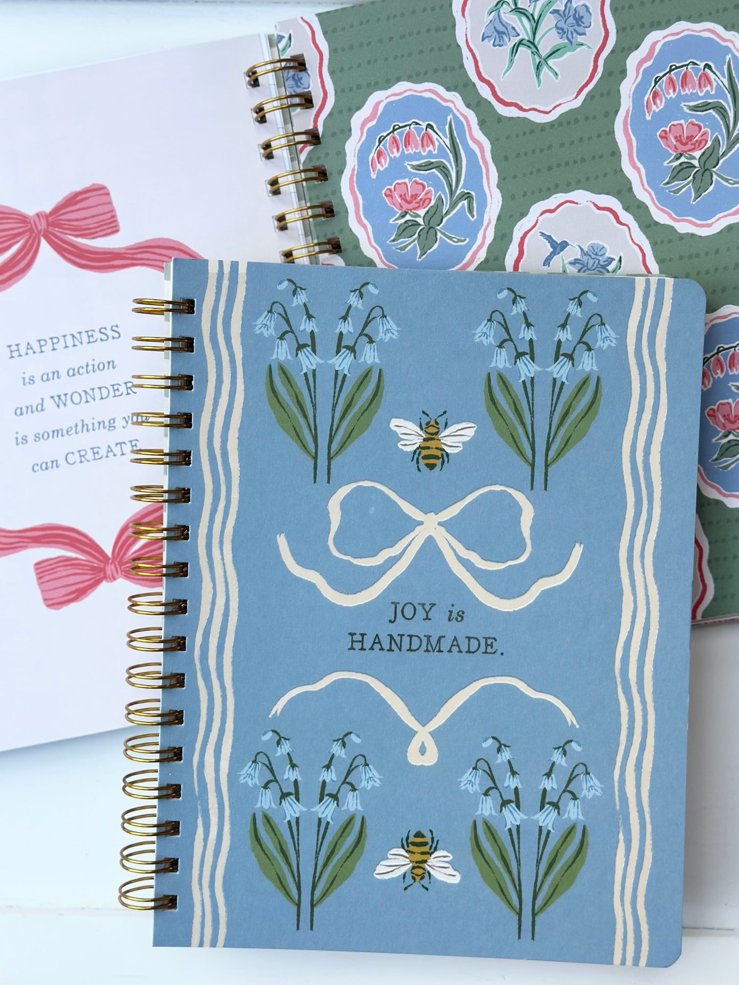 Joy is Handmade - spiral notebook