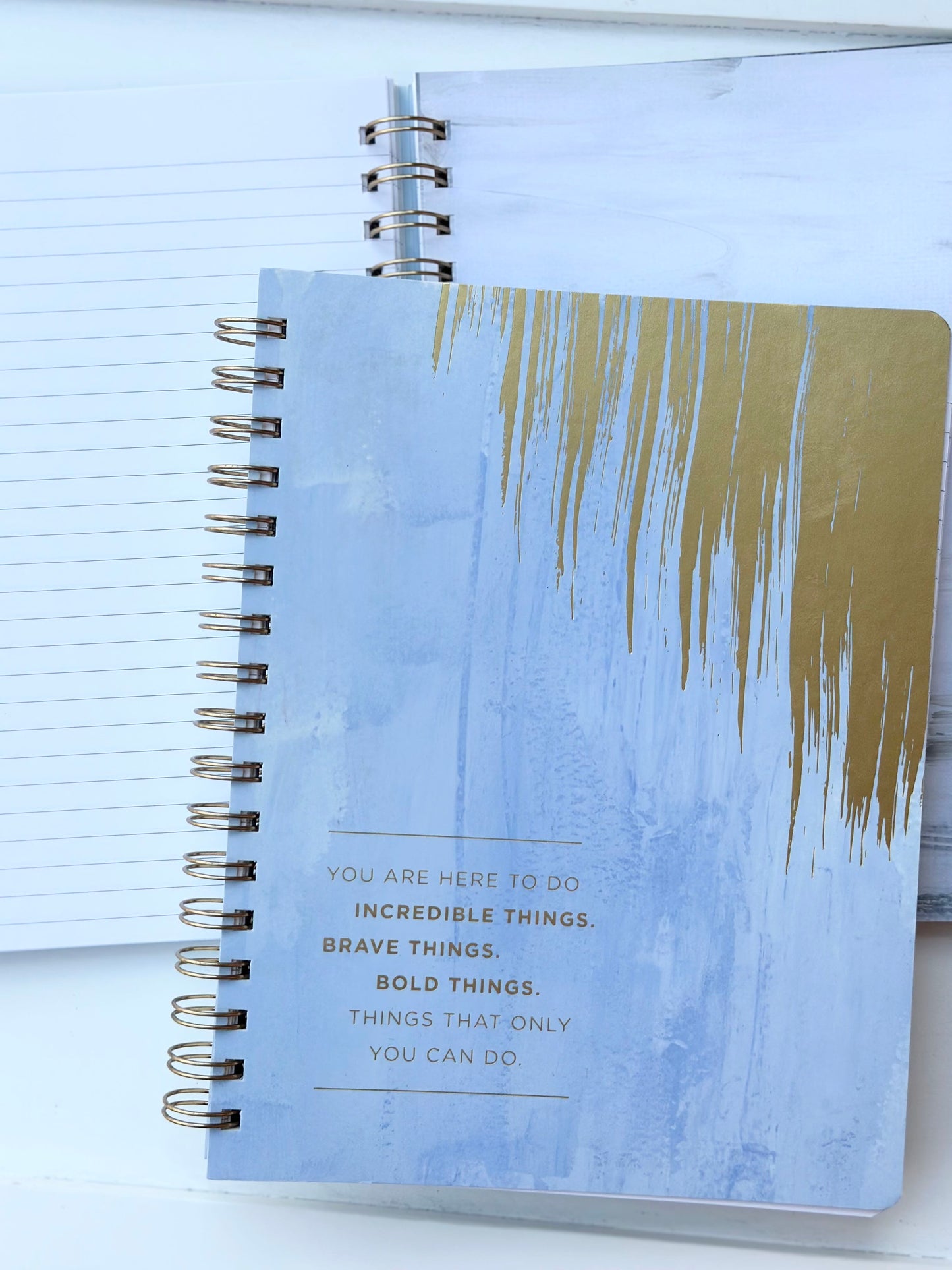 you are here to do incredible things - spiral notebook