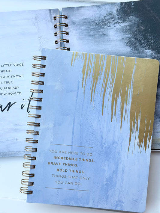 you are here to do incredible things - spiral notebook
