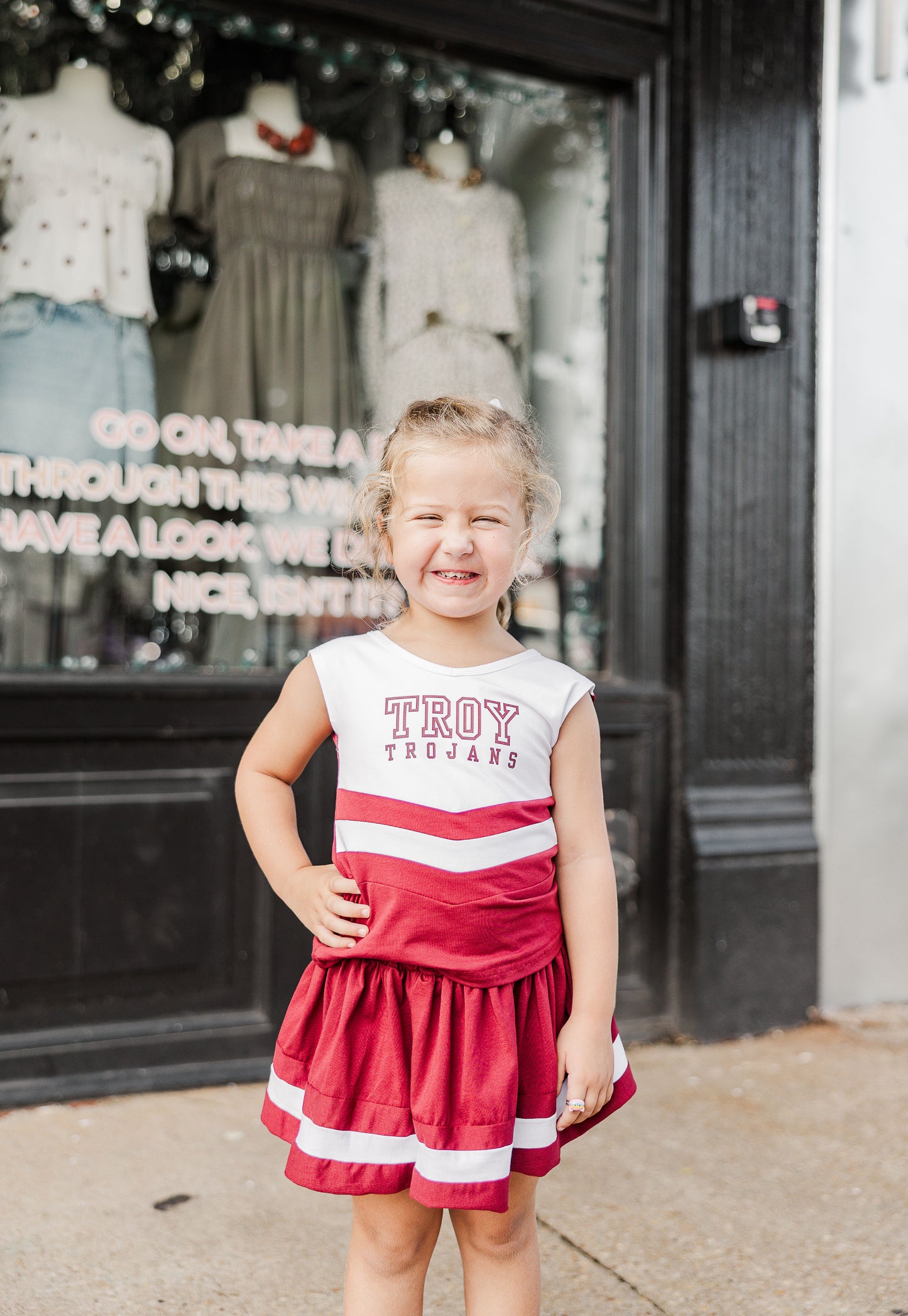 cheer uniform - trojans