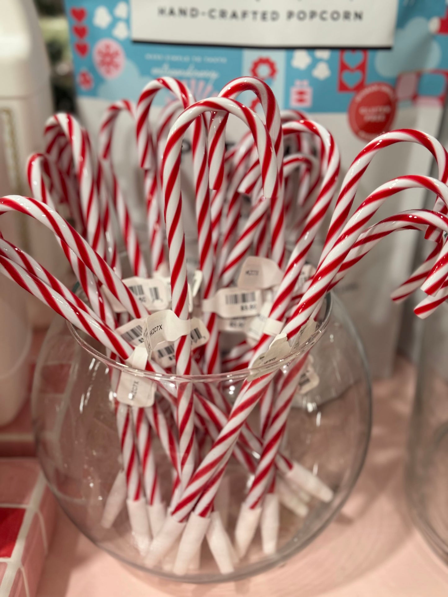 candy cane pen