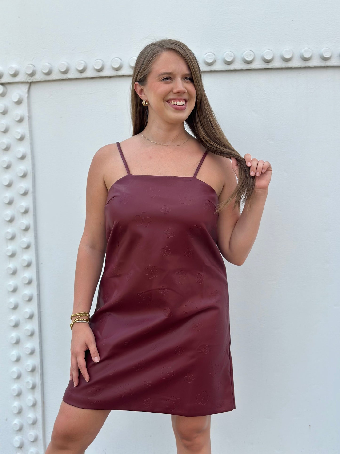 united in cardinal dress