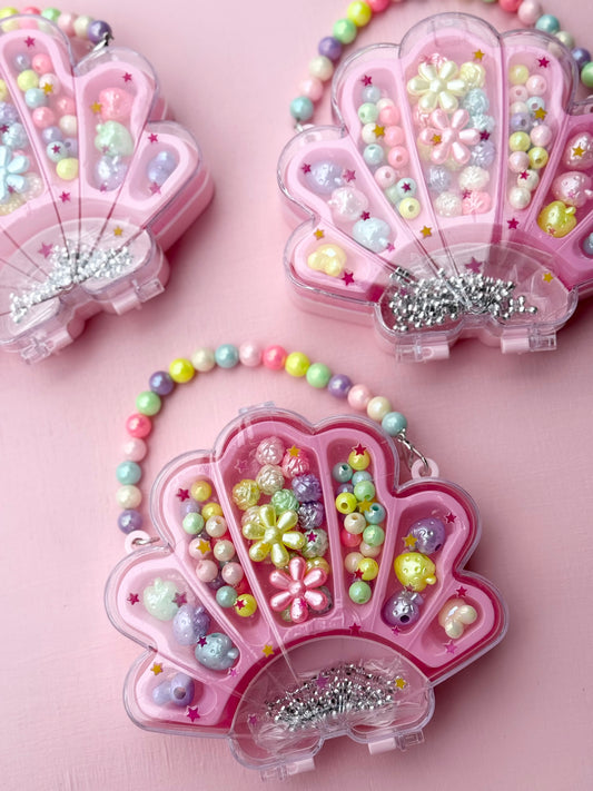 seashell DIY jewelry kit