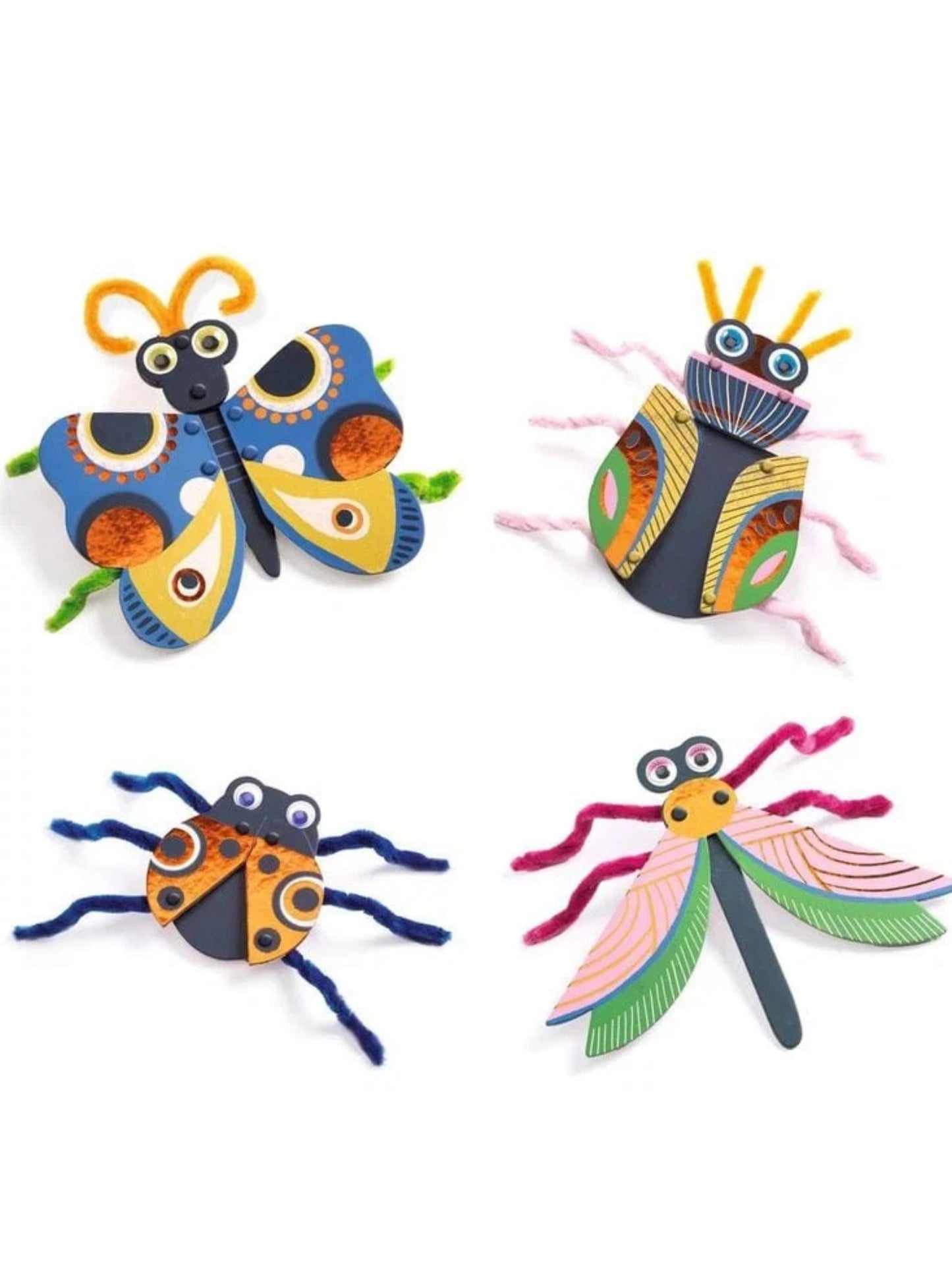LPA 3D collage - fuzzy bugs