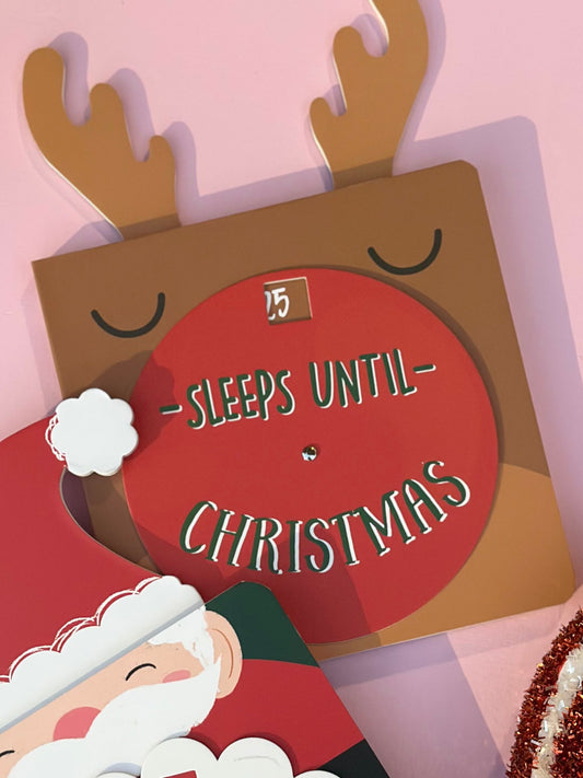 reindeer sleeps until christmas book
