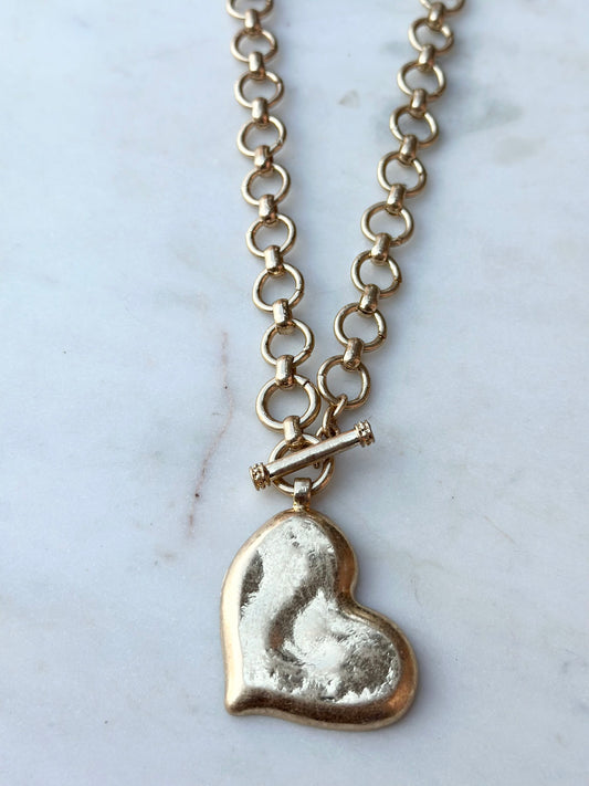 in love with it necklace