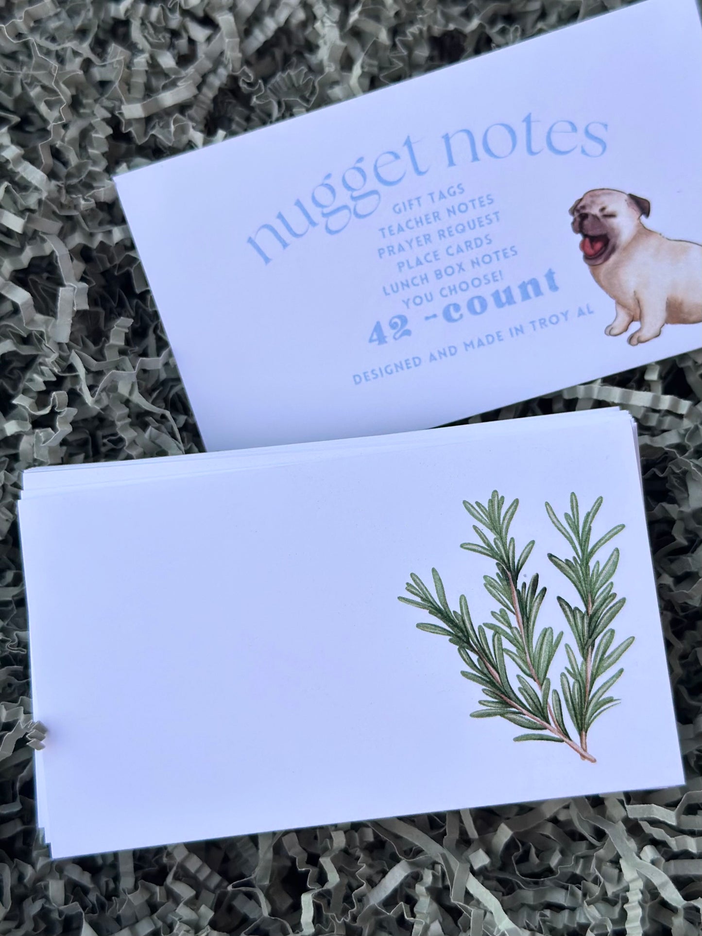 nugget notes - rosemary