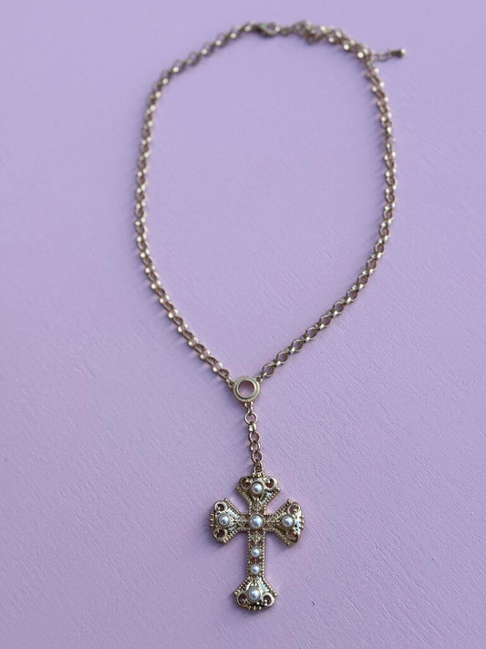 the cale cross necklace