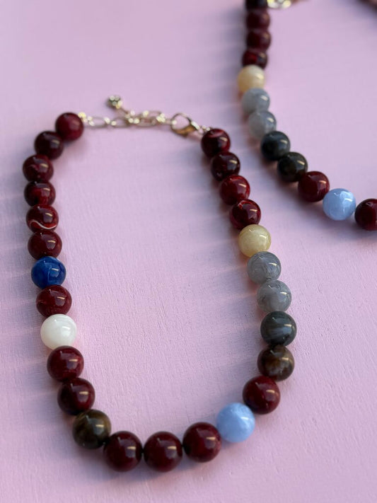 the mitchell beaded necklace