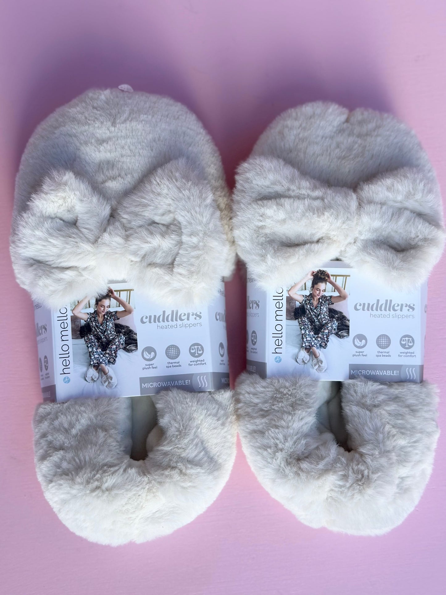 cuddlers heated slippers