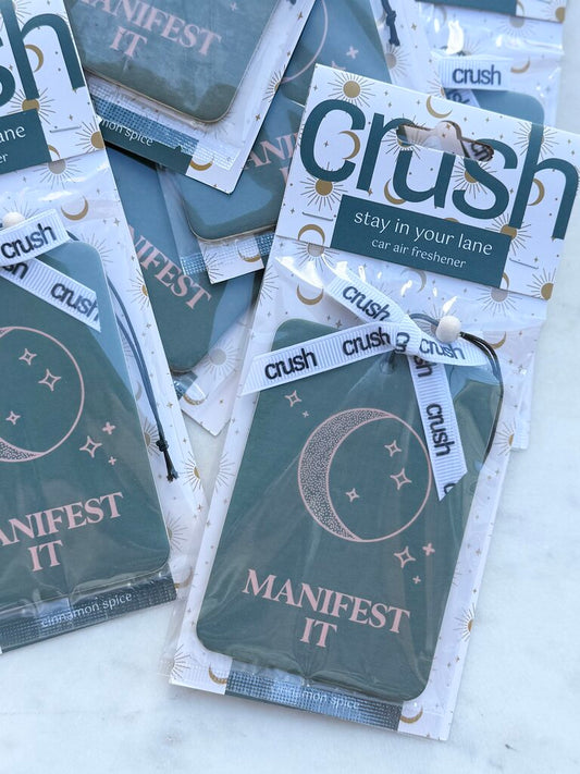 crush car air freshener - manifest it
