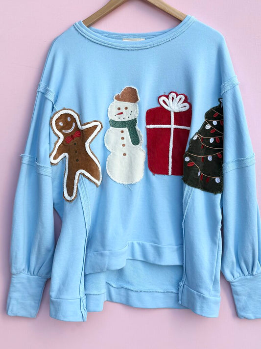 the robin sweatshirt