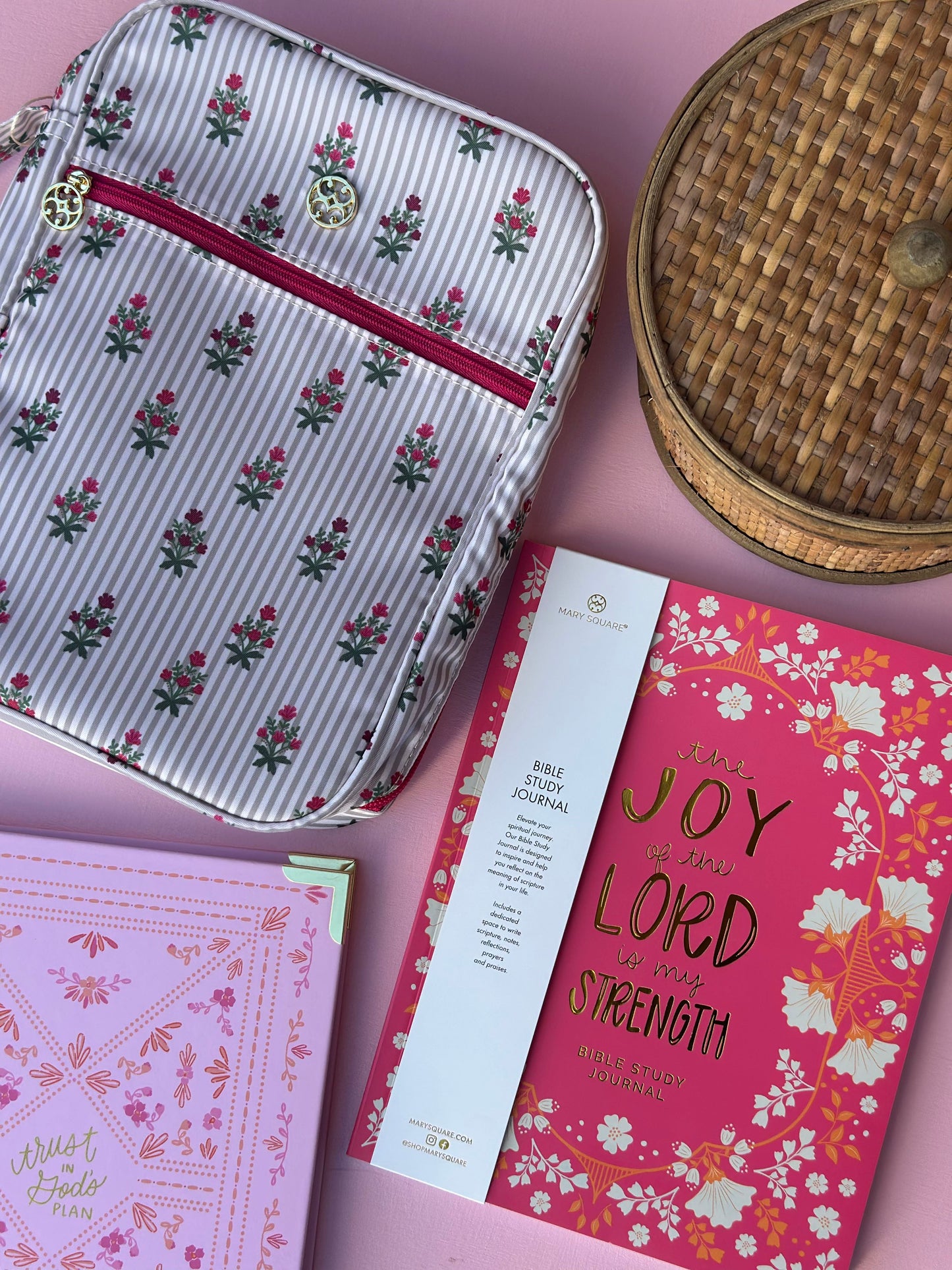 bible cover - cottage striped