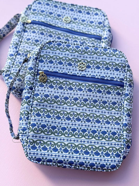 bible cover - floral foulard