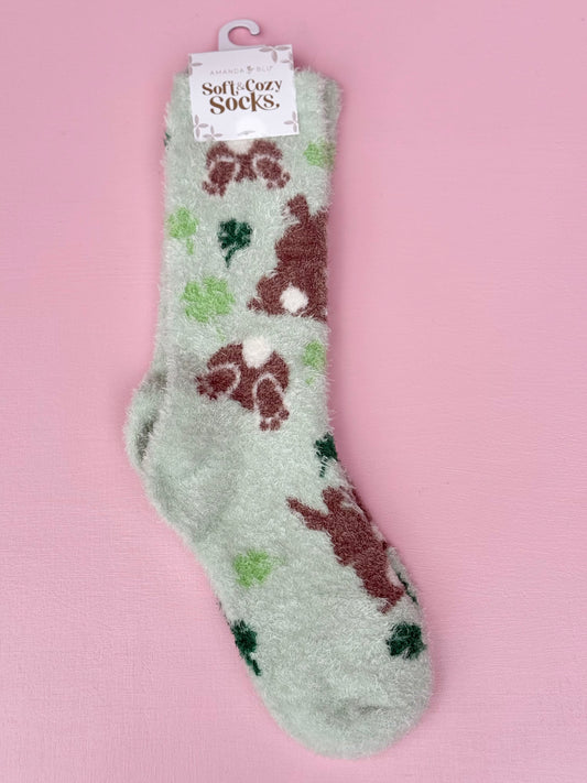 soft and cozy socks - bunny