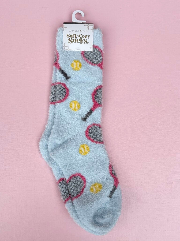 soft and cozy socks - tennis