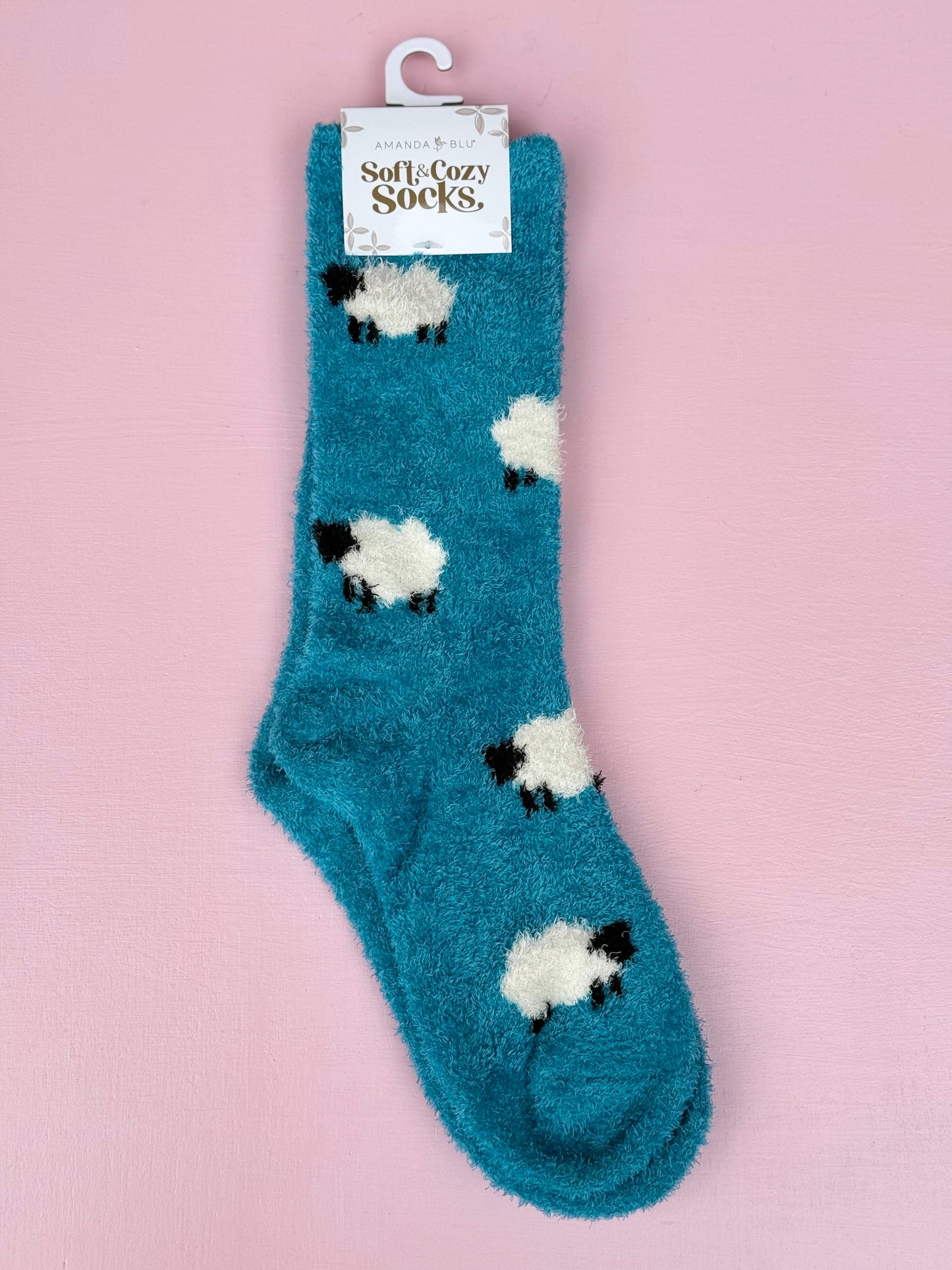 soft and cozy socks - sheep