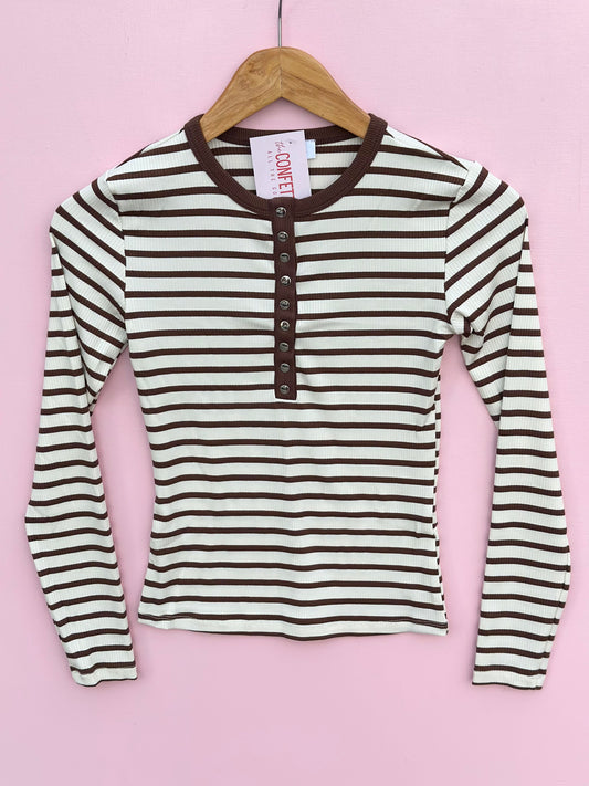 the striped staple top