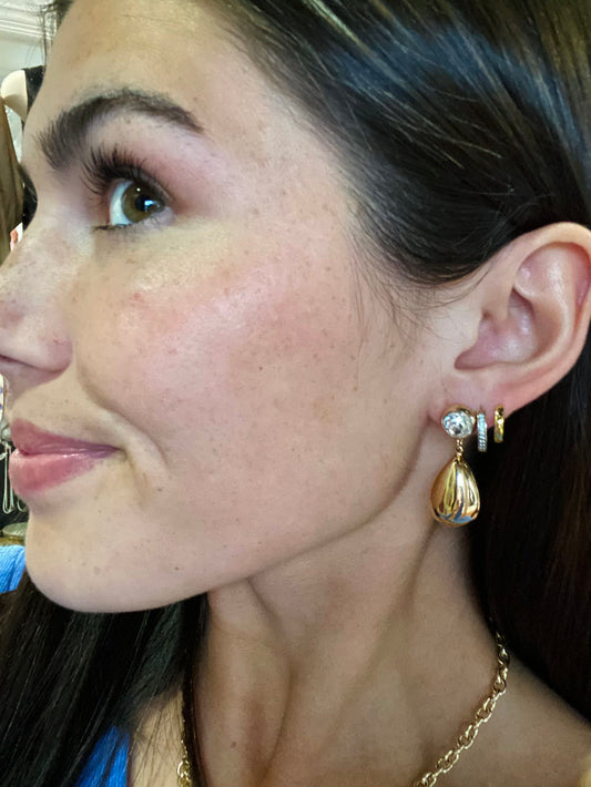 the ginny earrings - water resistant