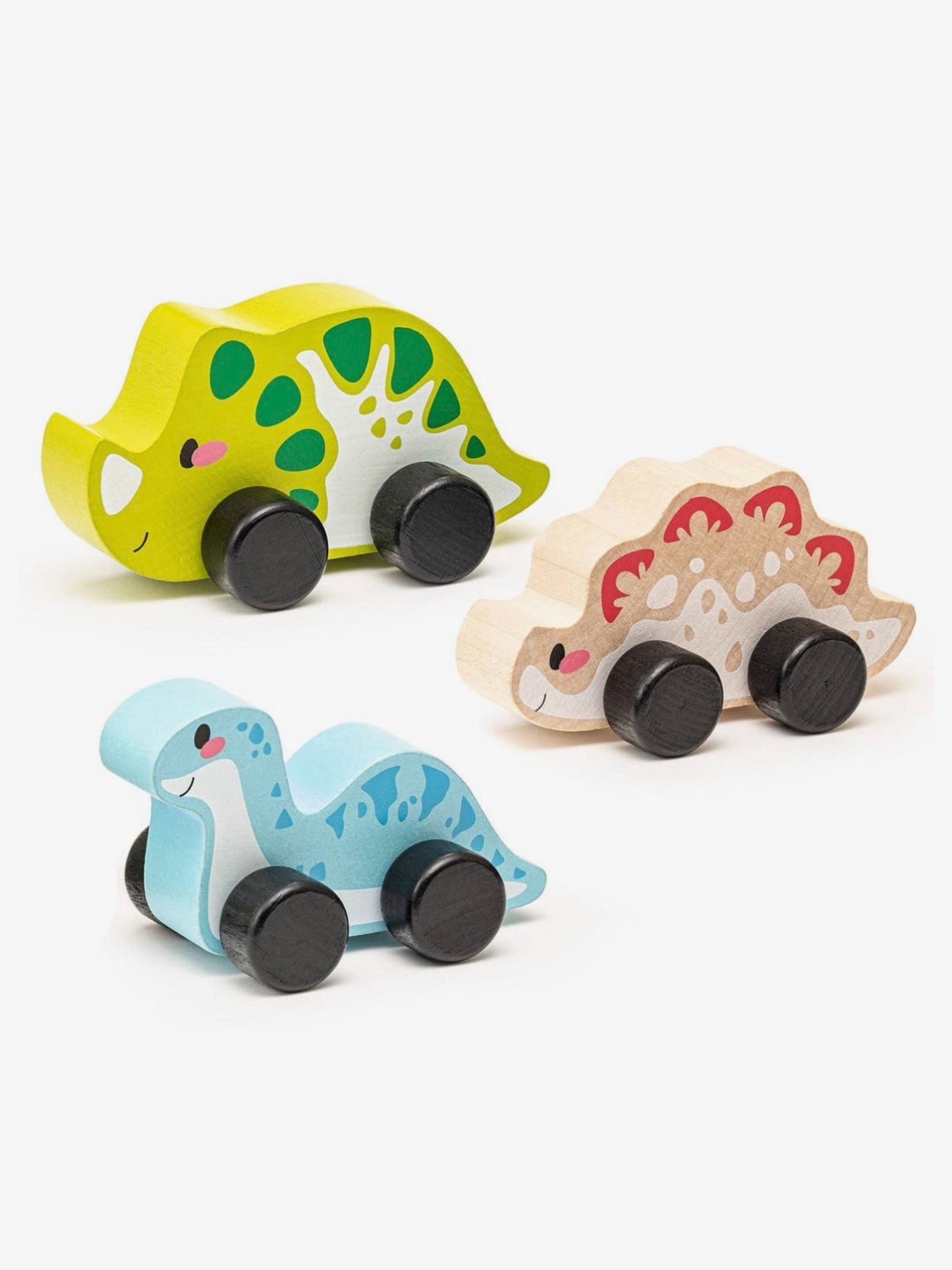 wooden toy set - joyful dinos