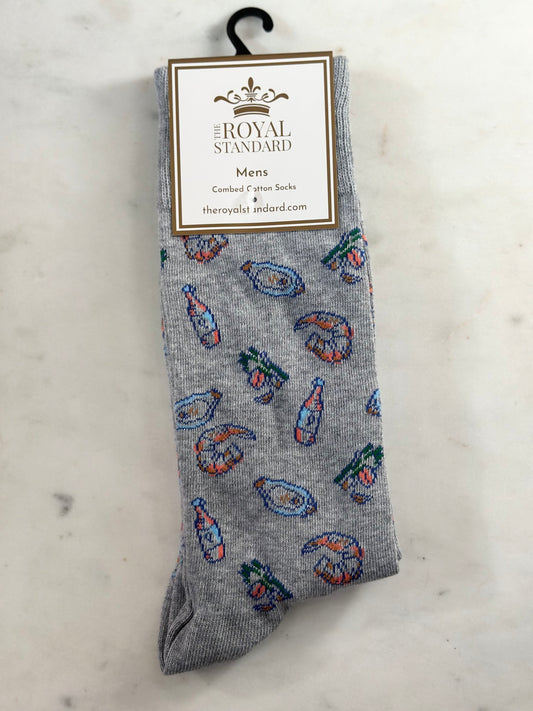 men's seafood socks