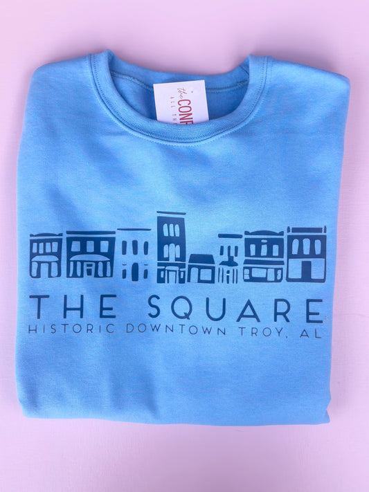 the square sweatshirt