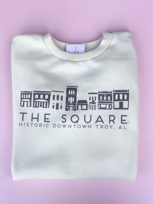 the square sweatshirt