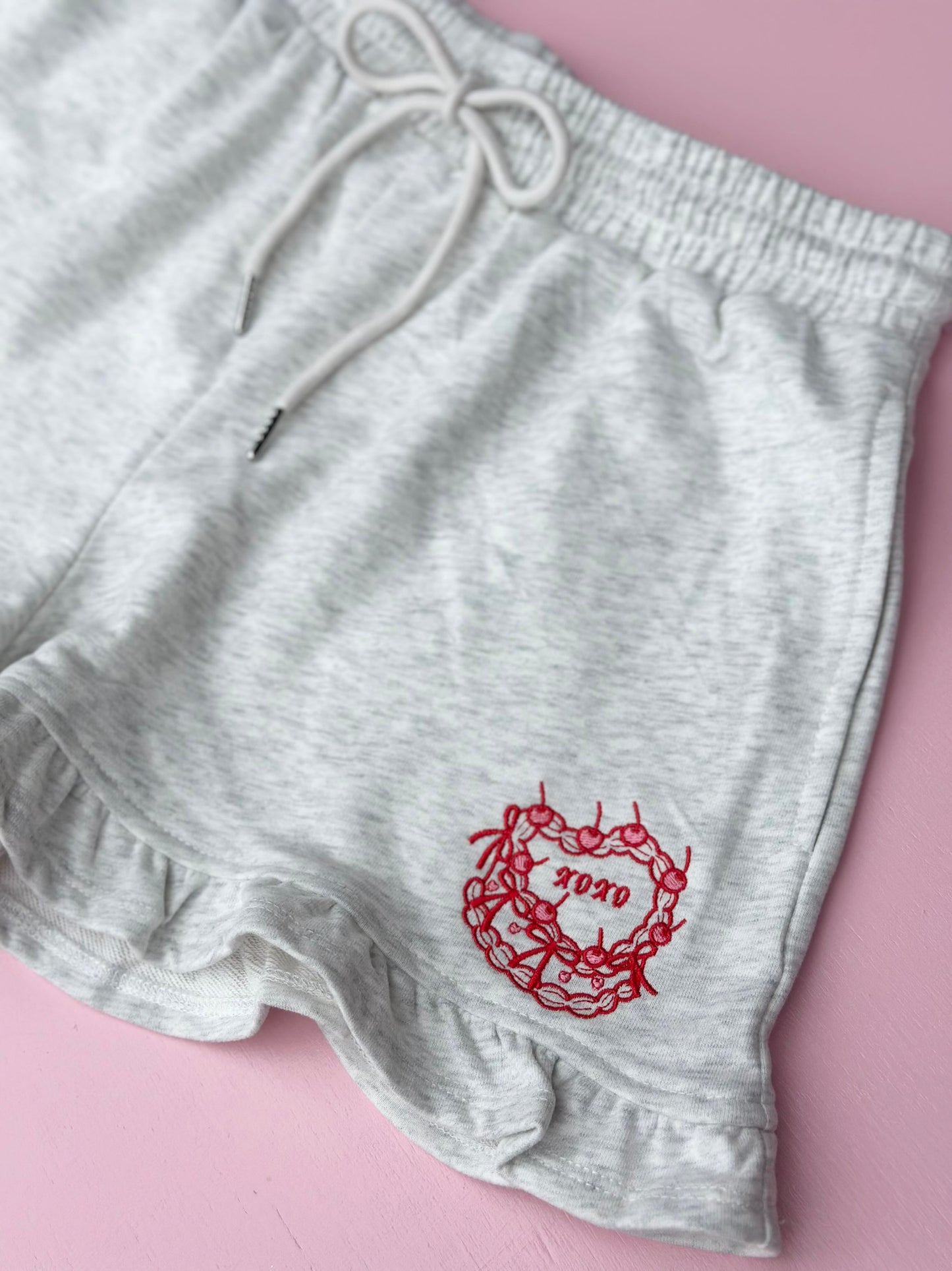 xoxo cake shorts