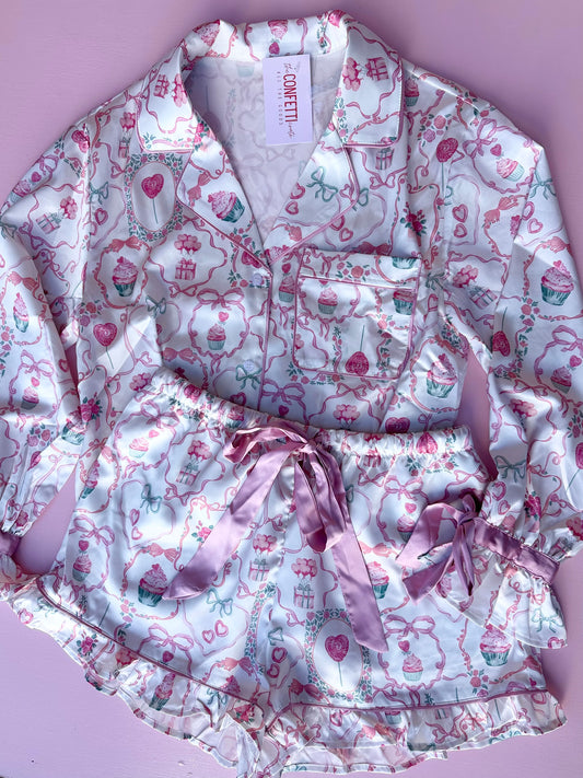 cupcakes and candy pjs