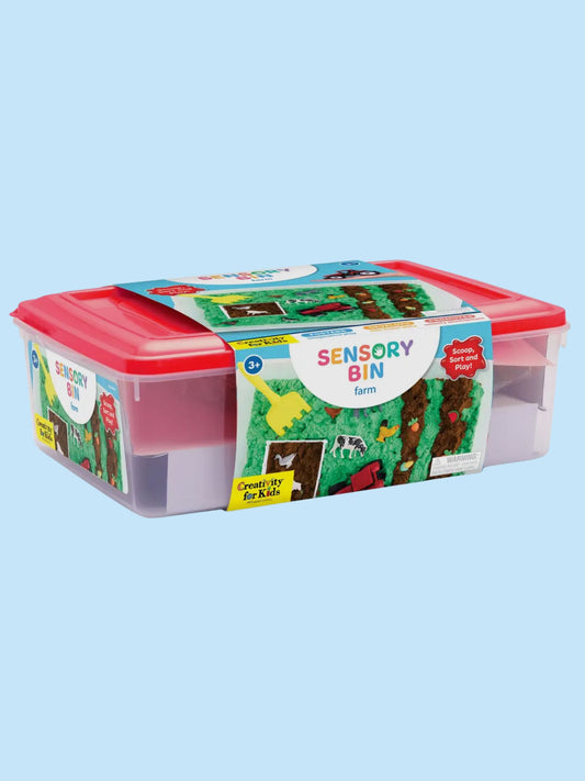 sensory bin farm