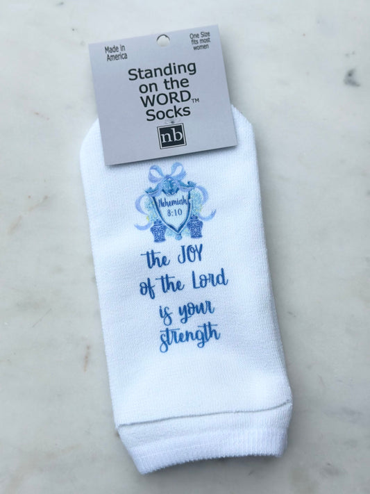 standing on the word socks - the joy of the Lord