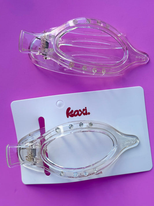 kaxi lay down 2.0 claw - shiny clear