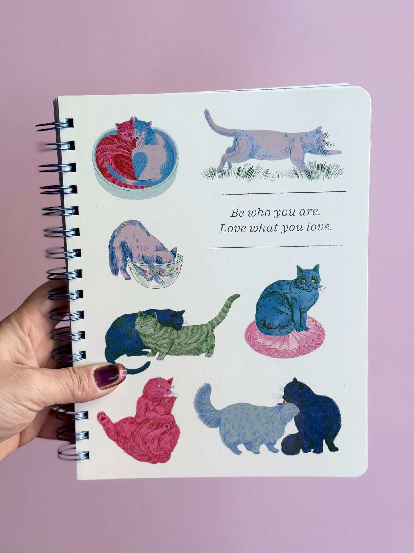be who you are love what you do notebook