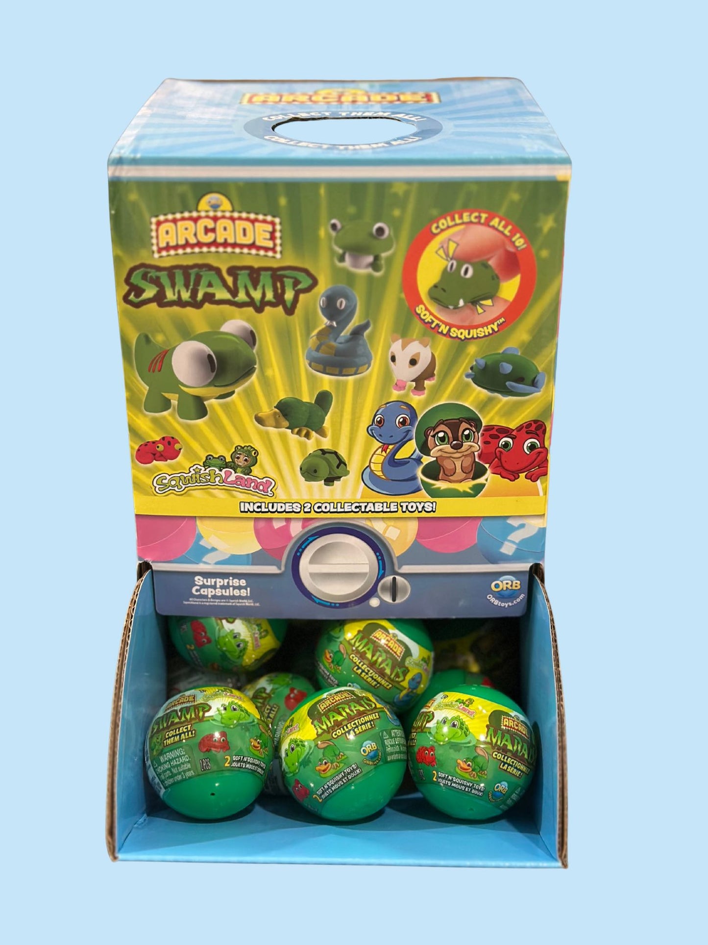 ORB arcade capsules - squishland swamp