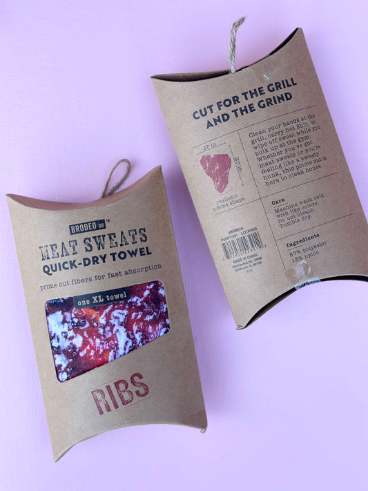 brodeo drive - meat sweats quick dry towel ribs