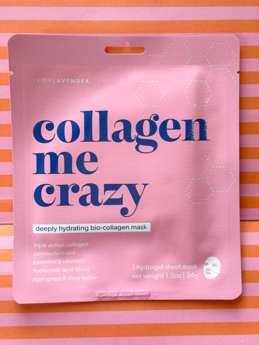 collagen me crazy - bio-collagen face mask