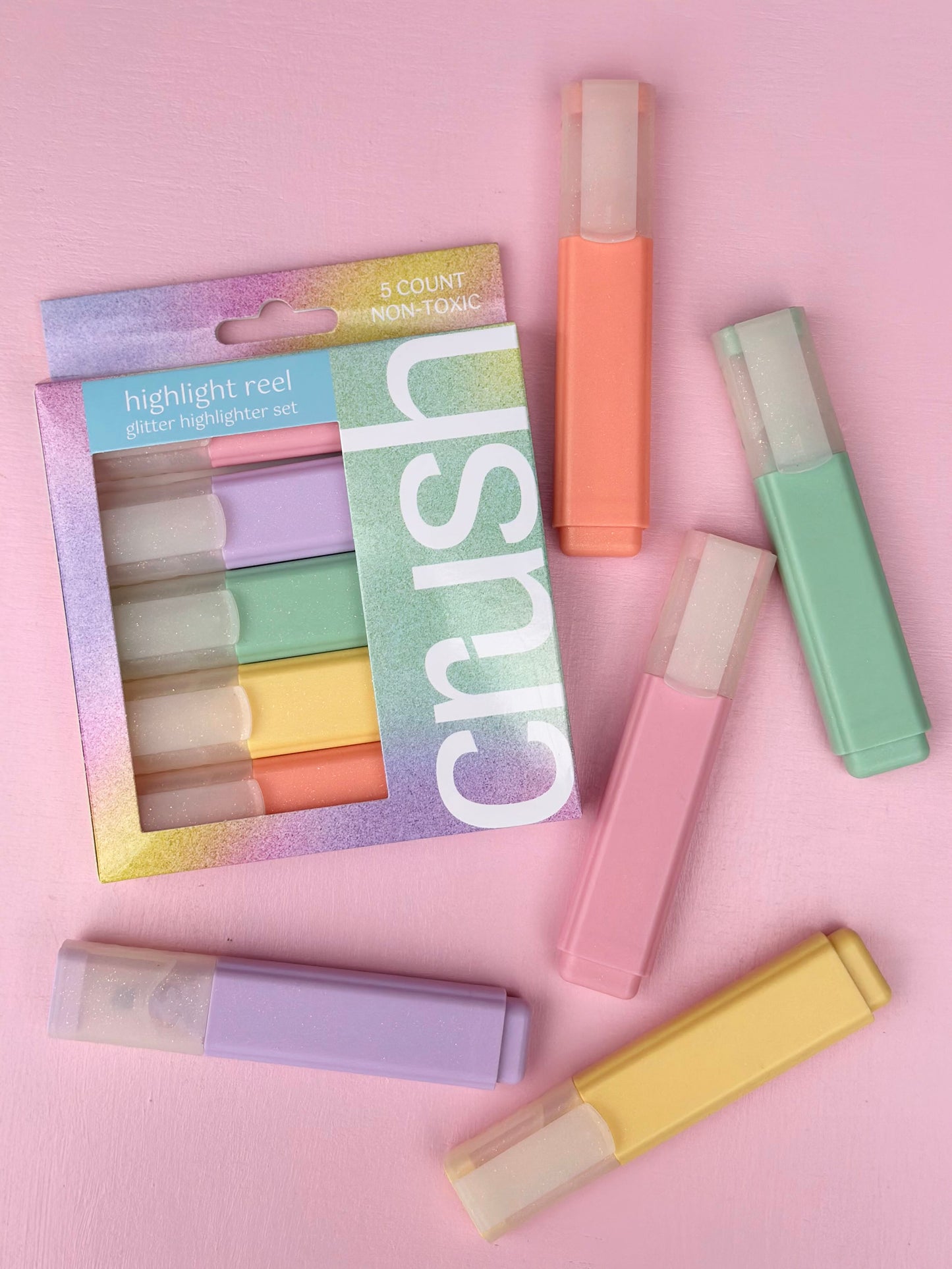 Crush Highlight Reel Glitter Highlighter Set