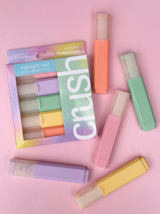 Crush Highlight Reel Glitter Highlighter Set