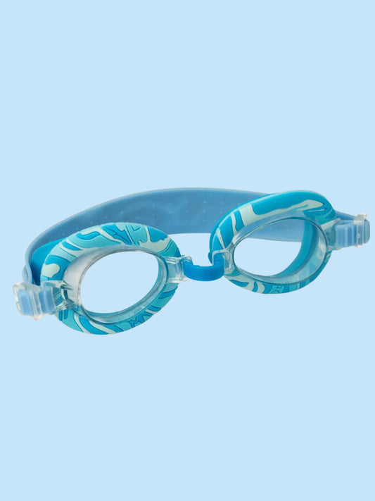 Juice Box Kids Swimming Goggles with Travel Case