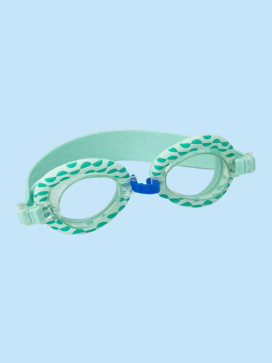 Juice Box Kids Swimming Goggles with Travel Case