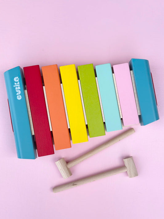 cubika wooden toy xylophone