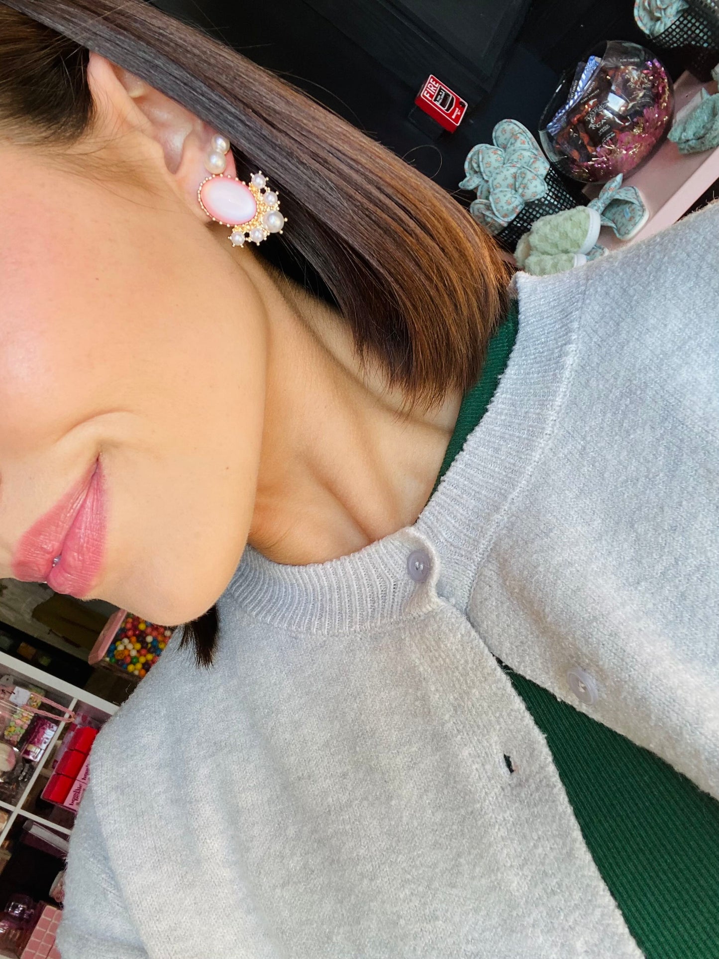 the susan oval earrings